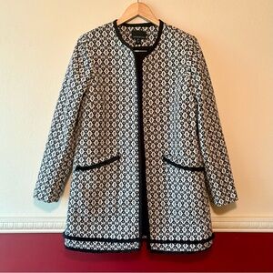 Cynthia Rowley open front car‎ coat